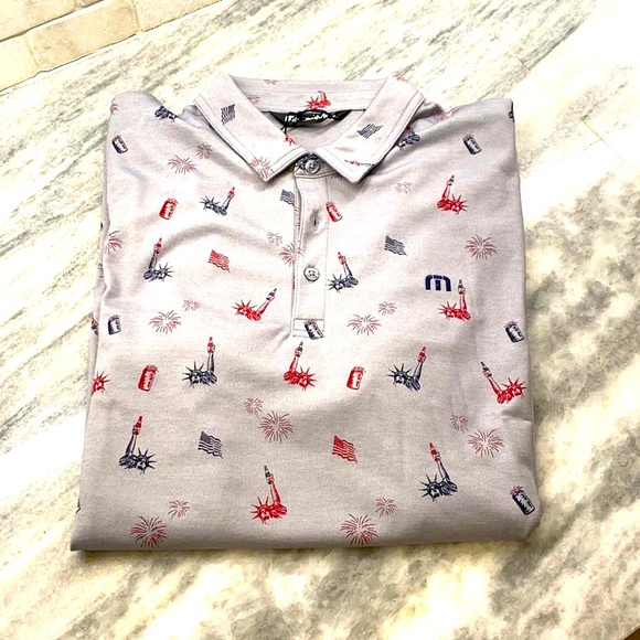 Travis Mathew Other - Travis Mathew 4th of July golf polo brand new with tags. Size large.